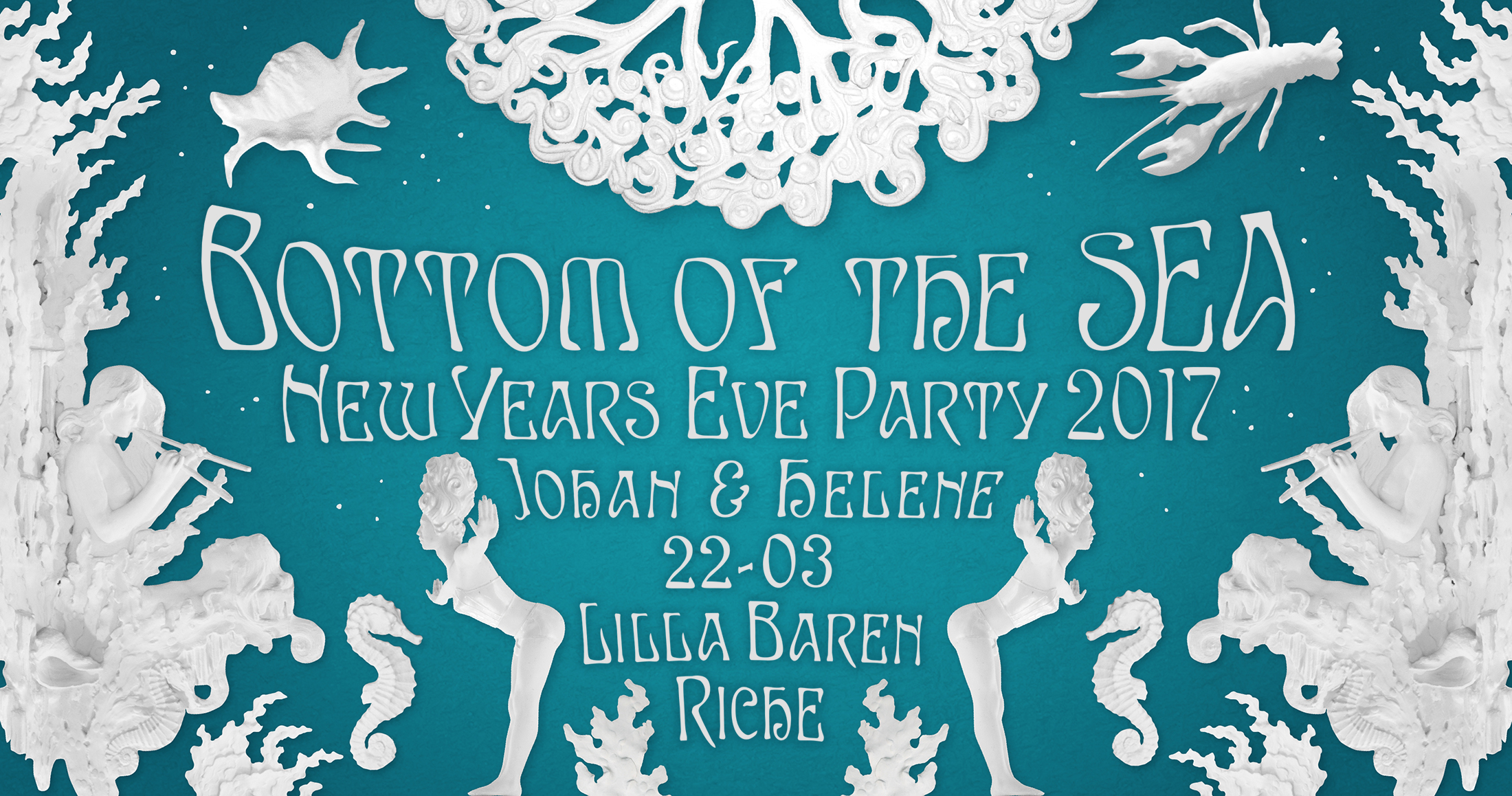 Behind the Amusement Park – Riche New Years Eve Party 2017 flyer